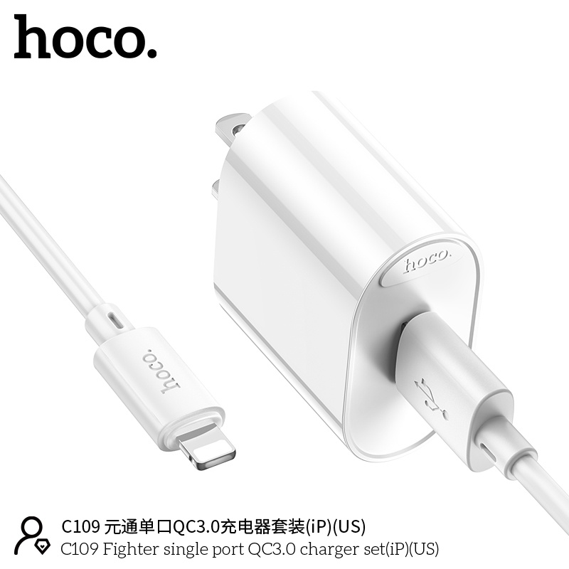 Bộ Sạc iP Hoco C109 giá sỉ