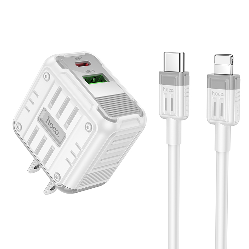 Bộ sạc Hoco C135 iP chính hãng, giá sỉ tốt, hỗ trợ PD 20W