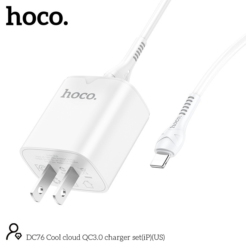Bộ Sạc iP Hoco DC76 giá tốt