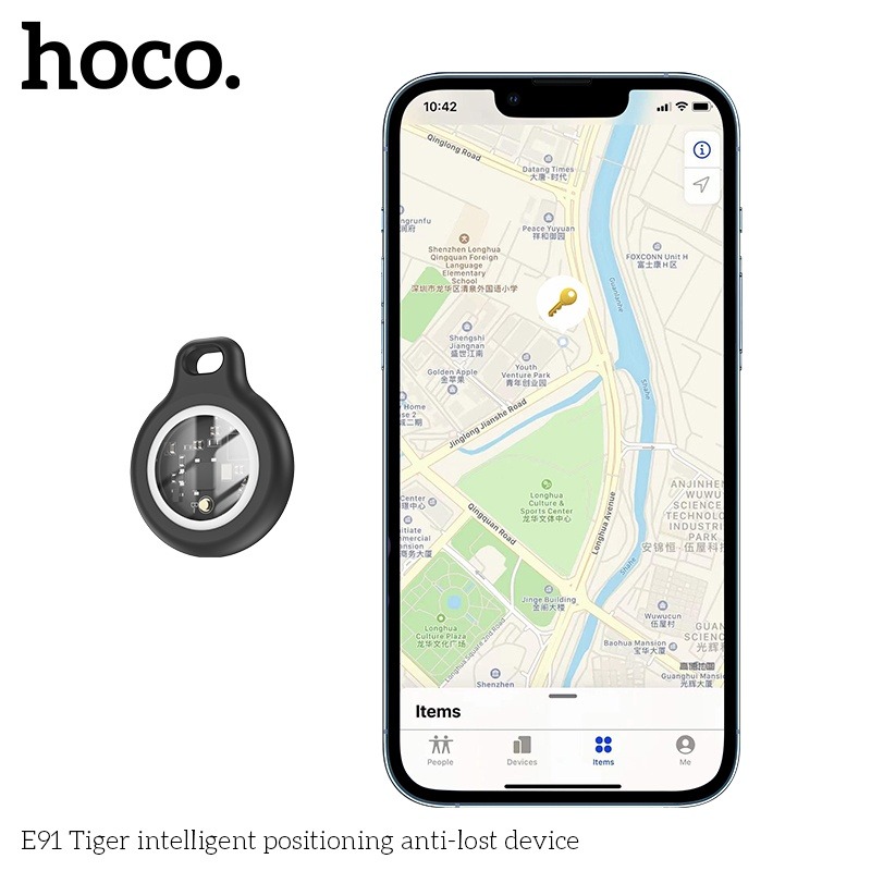 bán sỉ Thiết bị định vị chống mất đồ Hoco E91 - Sử dụng Apple Find My