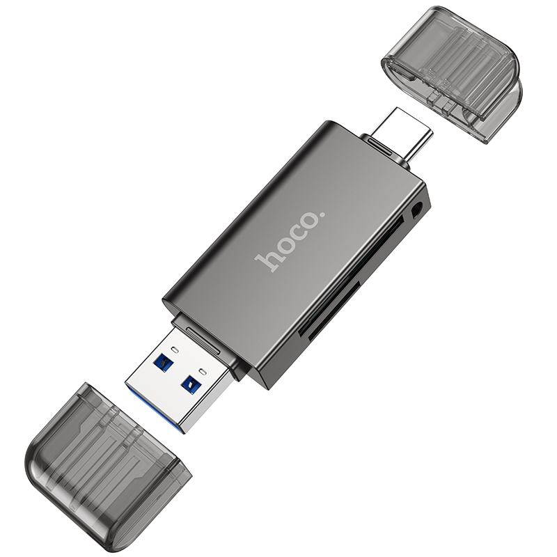 Đầu Đọc Thẻ Hoco HB39 USB/Type-C 3.0