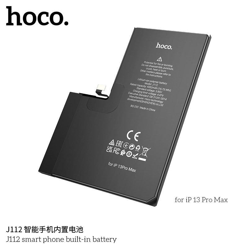 Pin điện thoại iPhone Hoco J112 iP11 Promax lõi Polymer
