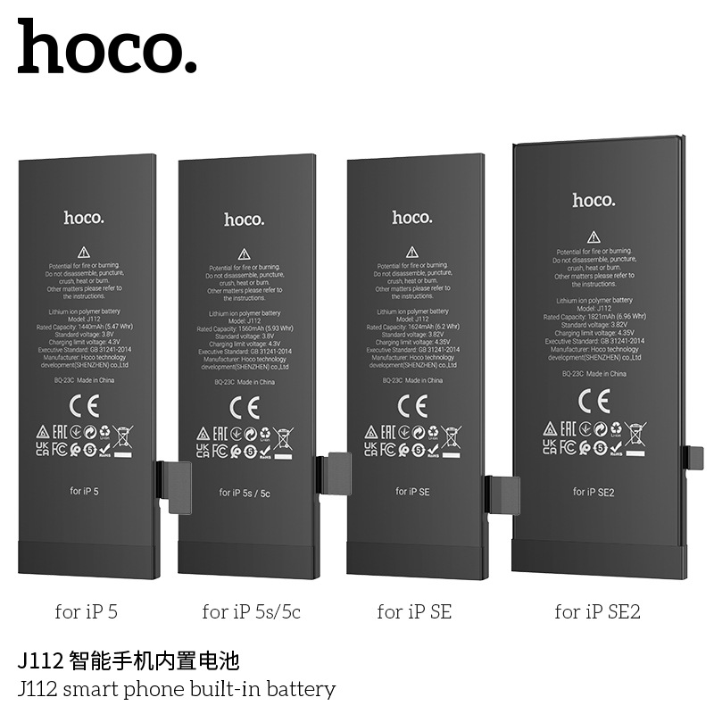 Pin điện thoại iPhone Hoco J112 iP12 Promax lõi Polymer giá tốt