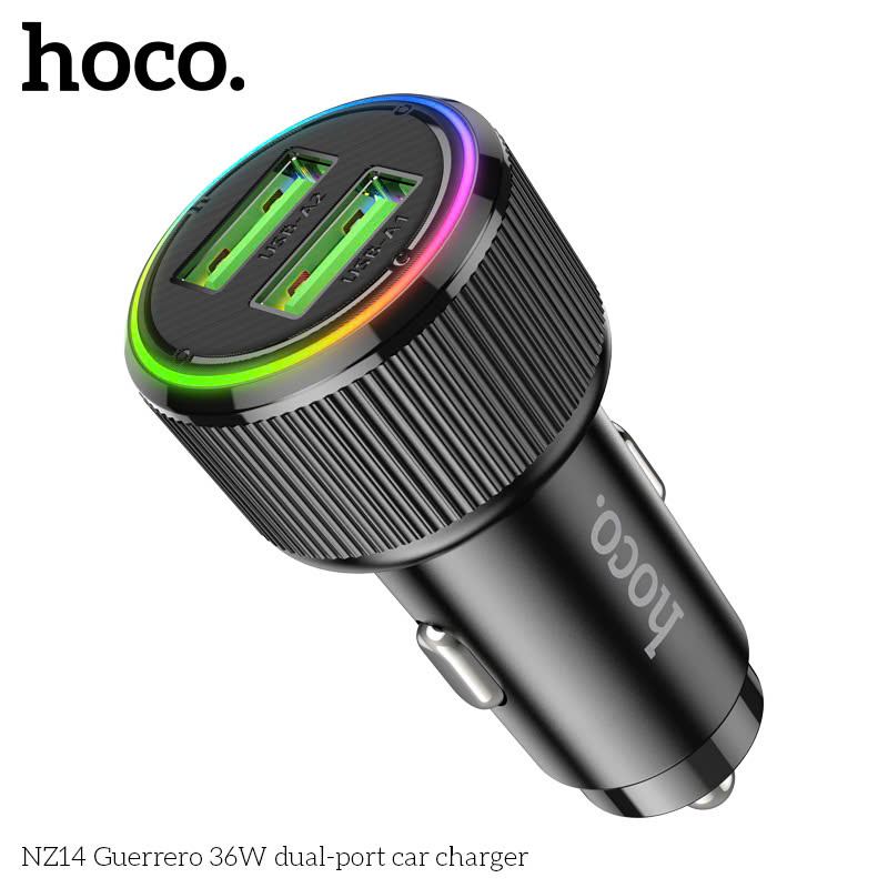 Tẩu Sạc Ô Tô Hoco NZ14 18w