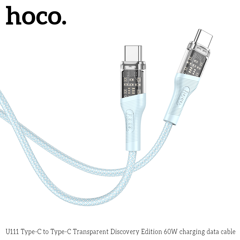 bán buôn Cáp Type-C to Type-C Hoco U111 60w
