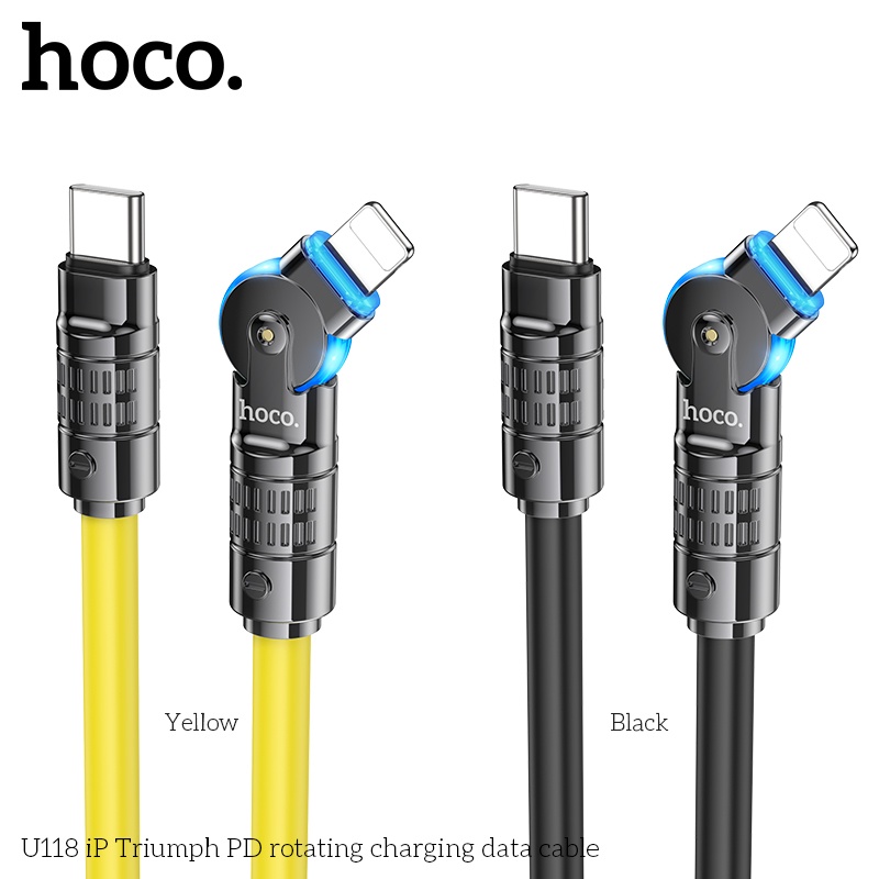 Cáp Type-C to iP Hoco U118 20w
