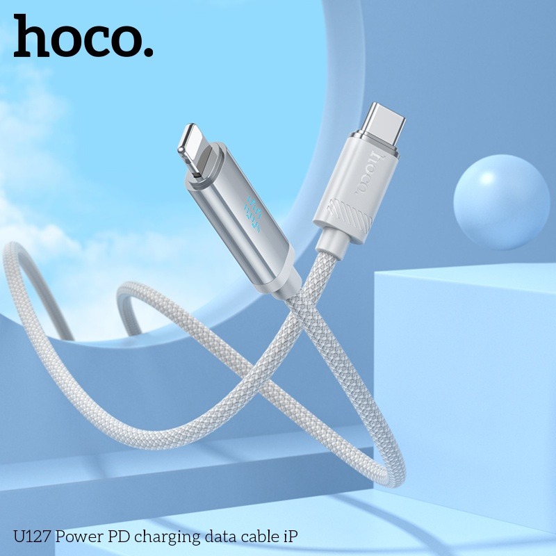 Cáp Sạc Type-C to iP Hoco U127 27w