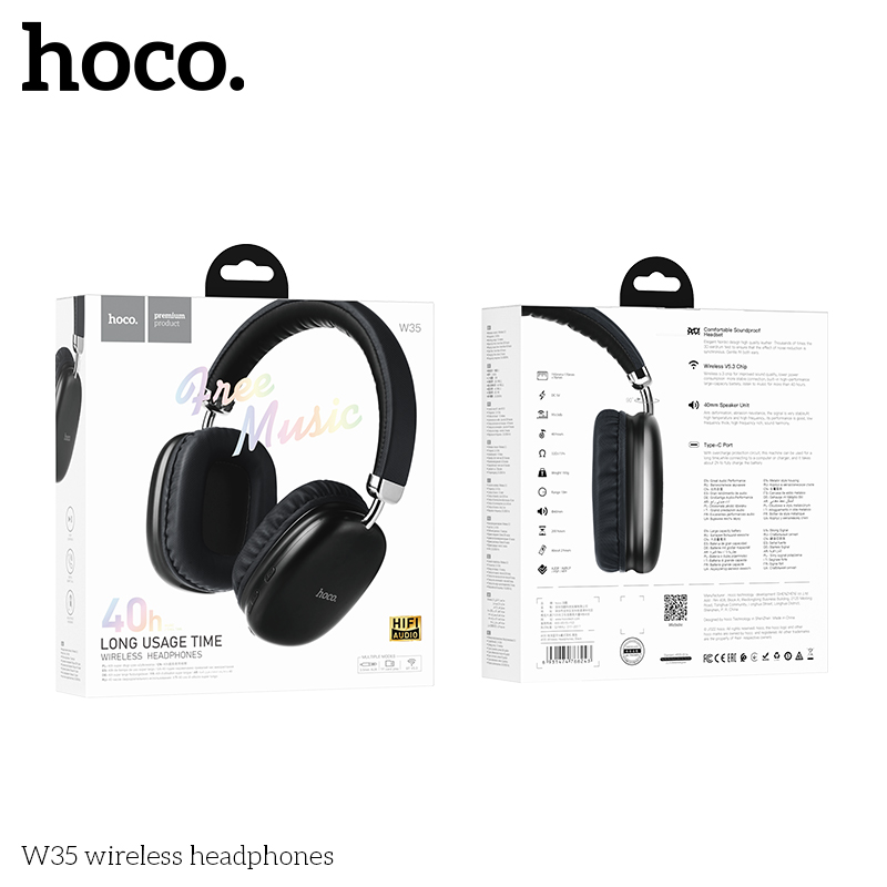 Tai nghe Hoco W35 Max ANC pin 400mAh giá sỉ