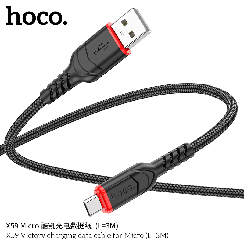 bán sỉ Cáp Micro Hoco X59 3M