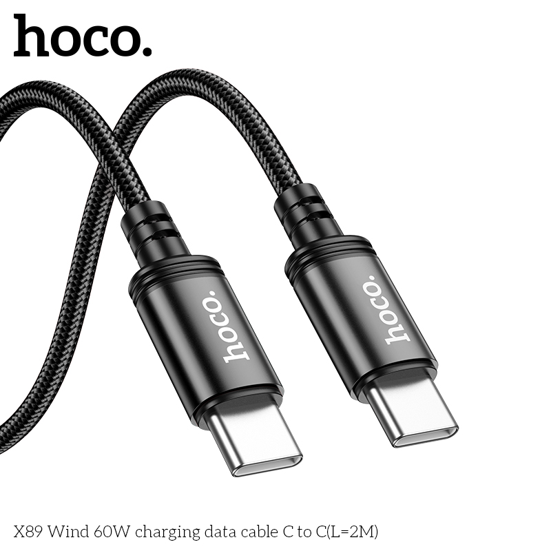Cáp Type-C to Type-C Hoco X89 2M 60w