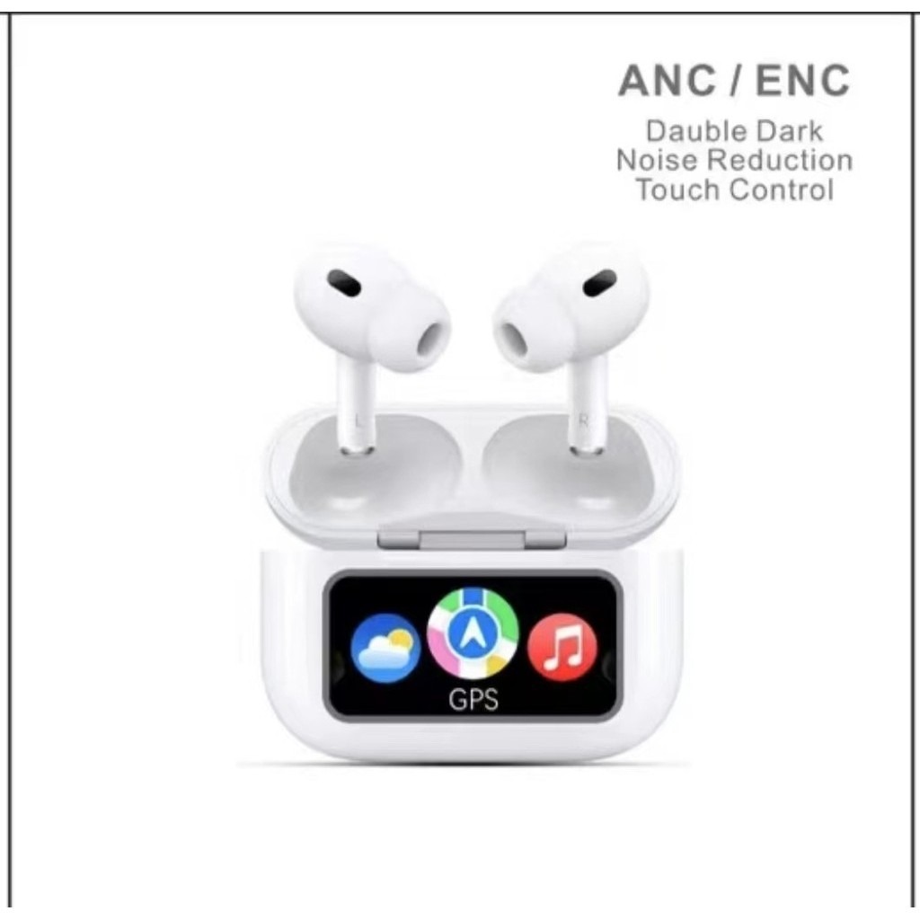 Tai nghe không dây W10 Pro ENC mới nhất Màn hình cảm ứng HD Voice LED