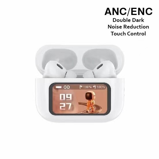 Tai nghe không dây W10 Pro ENC mới nhất Màn hình cảm ứng HD Voice LED giá tốt