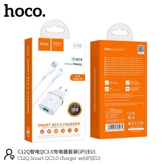 Bộ Sạc iP Hoco C12Q 18w