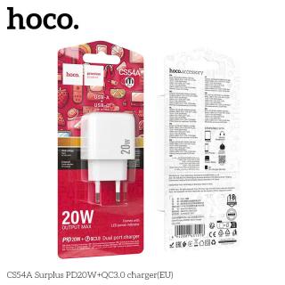 Củ Sạc Nhanh Hoco CS54A 20w