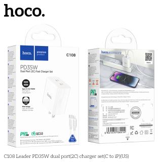 Bộ Sạc Type-C to iP Hoco C108 35w