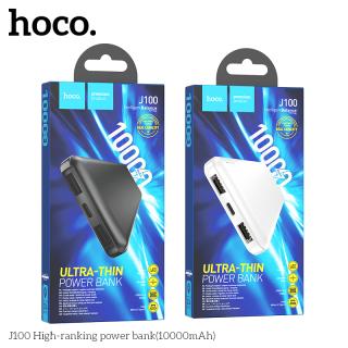 Sạc dự phòng Hoco J100 10000mAh siêu mỏng