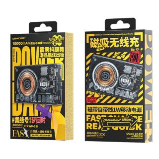 Sạc Dự Phòng Kiêm Sạc Không Dây Wekome WP-331 10000mAh
