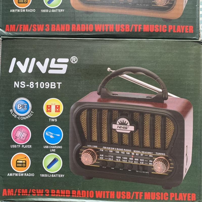 Đài FM Radio Bluetooth NS-8109BT