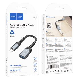 Bộ chuyển đổi UA24 Type-C Male to USB female