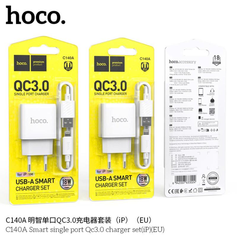 Bộ Sạc iP Hoco C140A