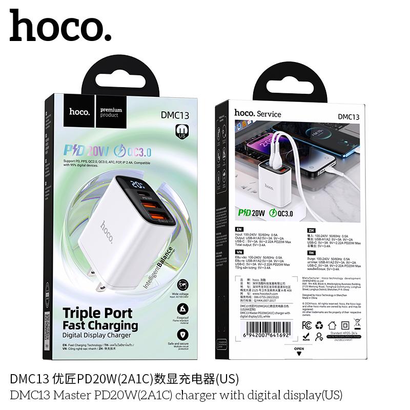 Củ Sạc Hoco DMC13 20w