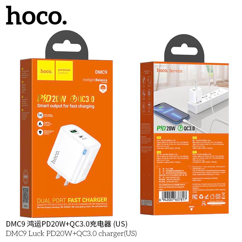 Củ Sạc Hoco DMC9 20w