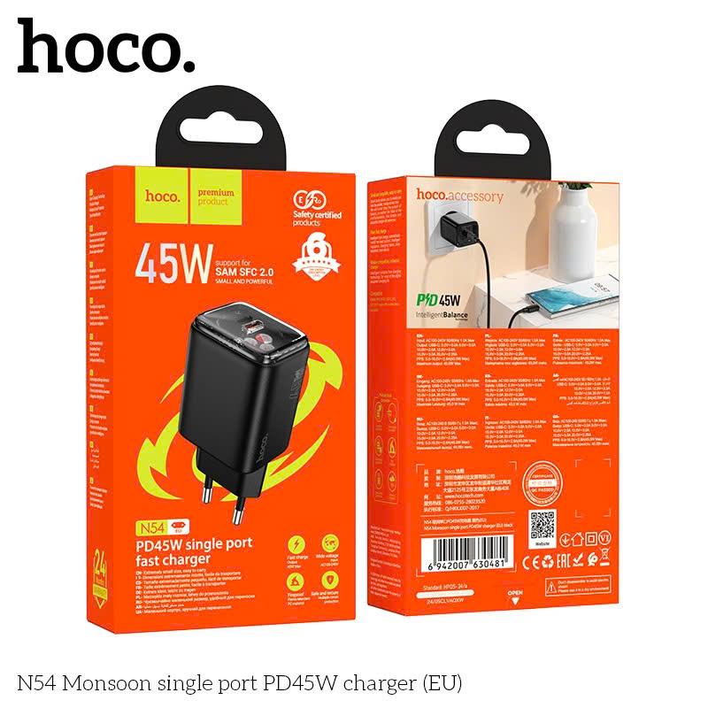 Củ Sạc Nhanh Hoco N54A 45w