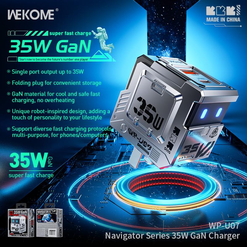 Củ Sạc Nhanh Wekome Gan WP-U07 35w