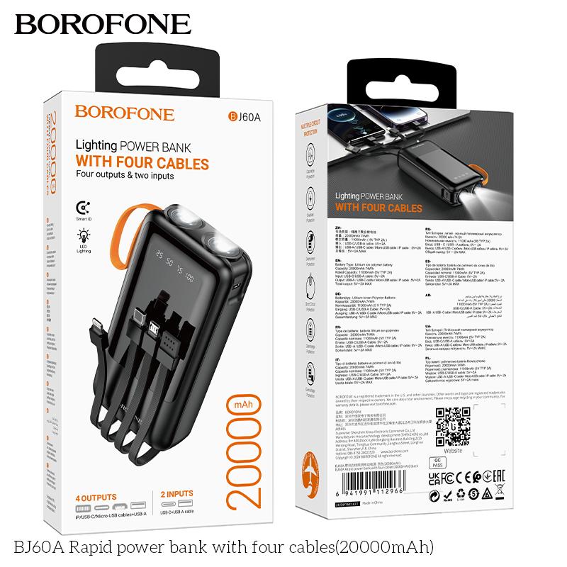 Sạc Dự Phòng Borofone BJ60A 20000mAh