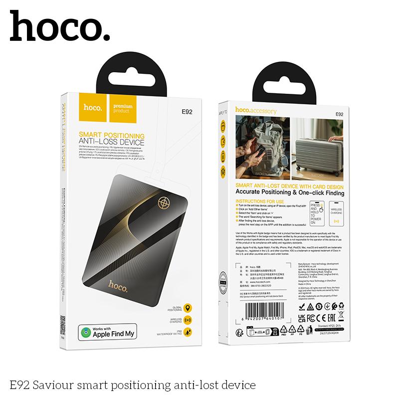 Thiết bị định vị chống mất đồ Hoco E92 - Sử dụng Apple Find My