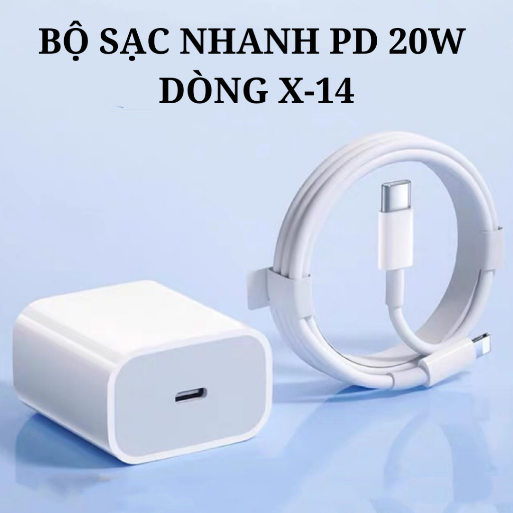 Bộ Sạc Type-C to iP MaxiTech 20w