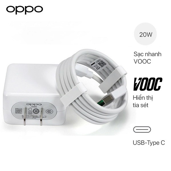 Bộ Sạc Type-C Vooc OP MaxiTech R17