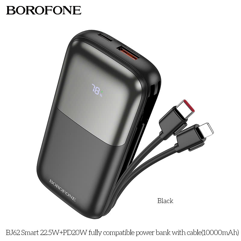 bán sỉ Sạc Dự Phòng Borofone BJ62 10000mAh