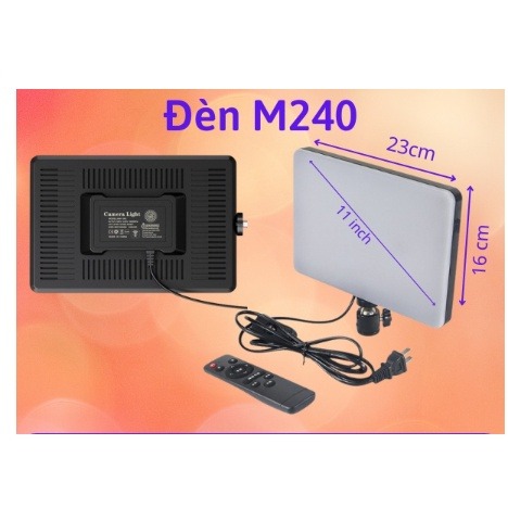 bán sỉ Đèn Livetream Vuông MM240