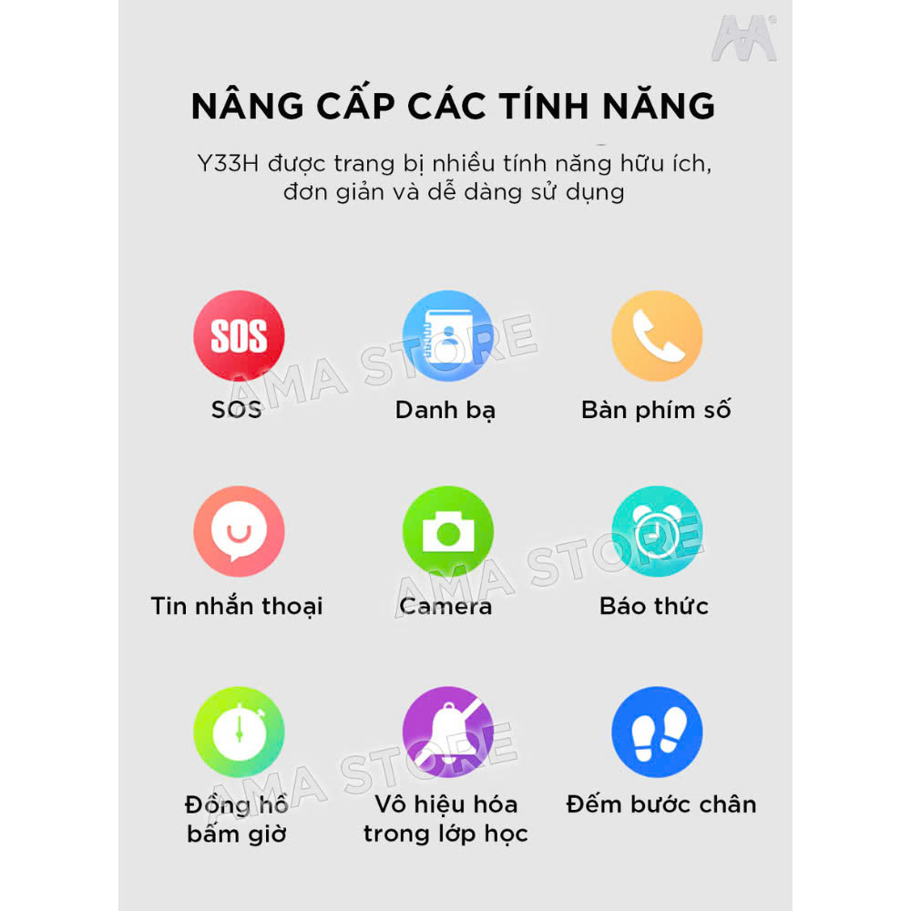 Đồng hồ thông minh trẻ em Y20 4G