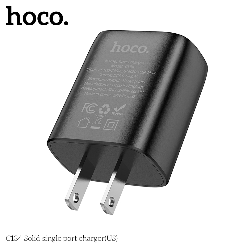 Củ Sạc Hoco C134 2.4A giá tốt