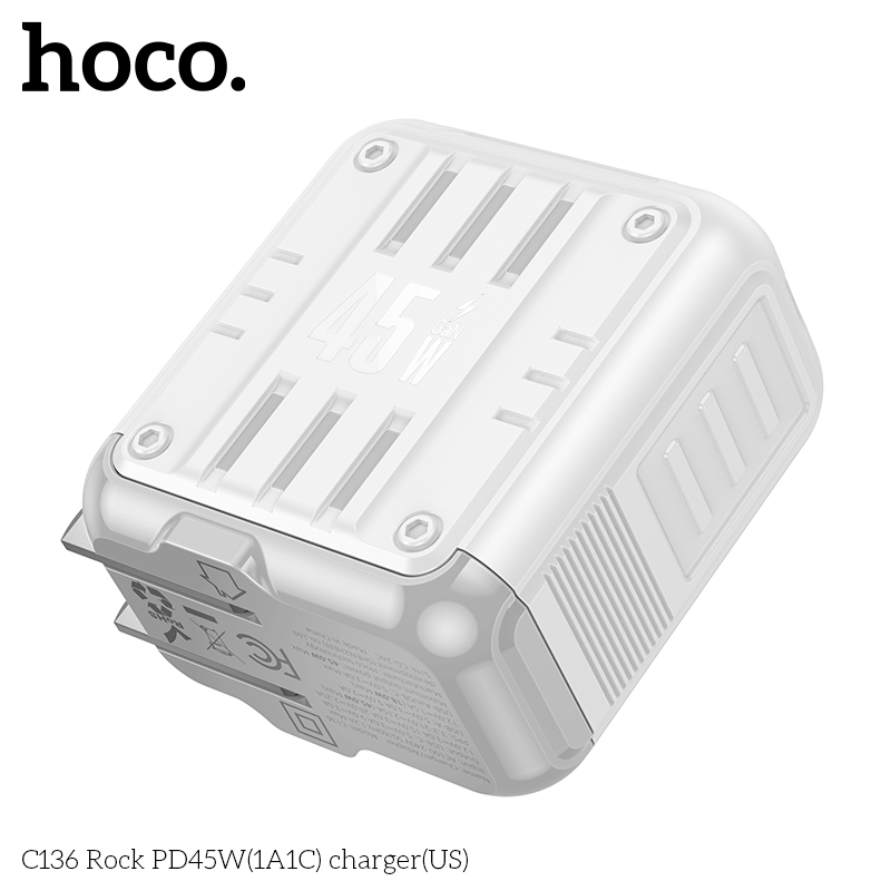 bán buôn Củ Sạc Nhanh Hoco C136 45w