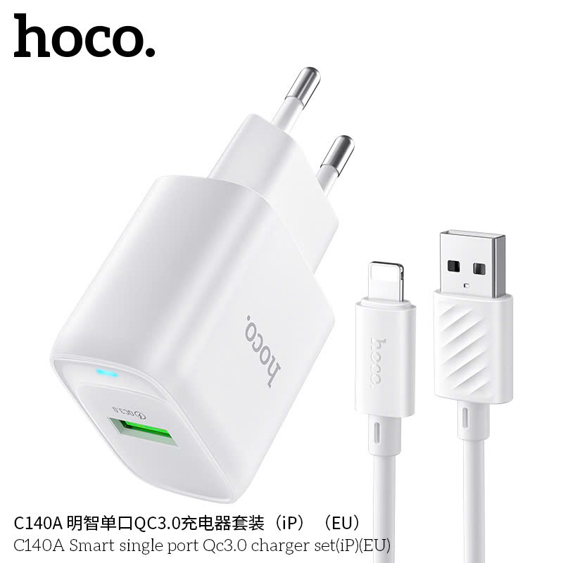 Bộ Sạc iP Hoco C140A giá tốt