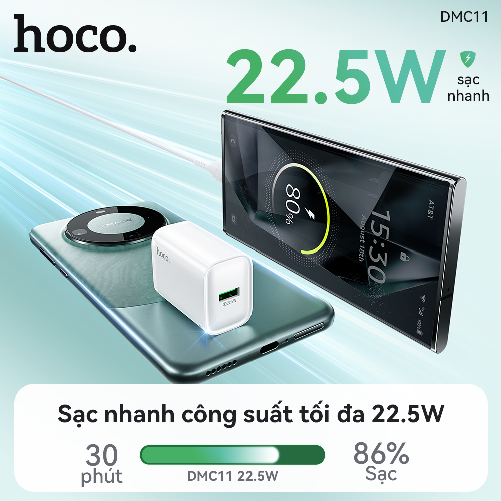 Củ Sạc Hoco DMC11 22.5w