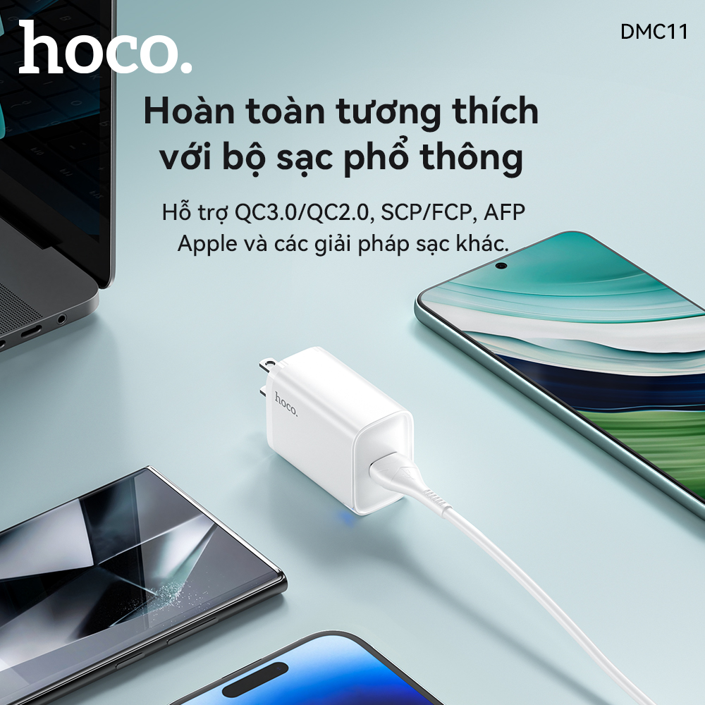 Bộ Sạc Nhanh Micro Hoco DMC11 22.5w giá sỉ