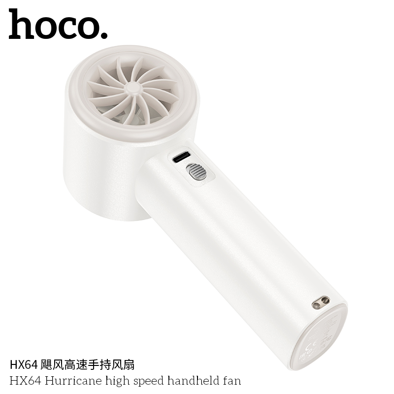 Quạt Tích Điện Cầm Tay Hoco HX64