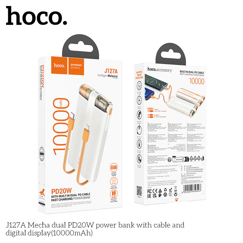 Sạc Dự Phòng Hoco J127A 10000mAh