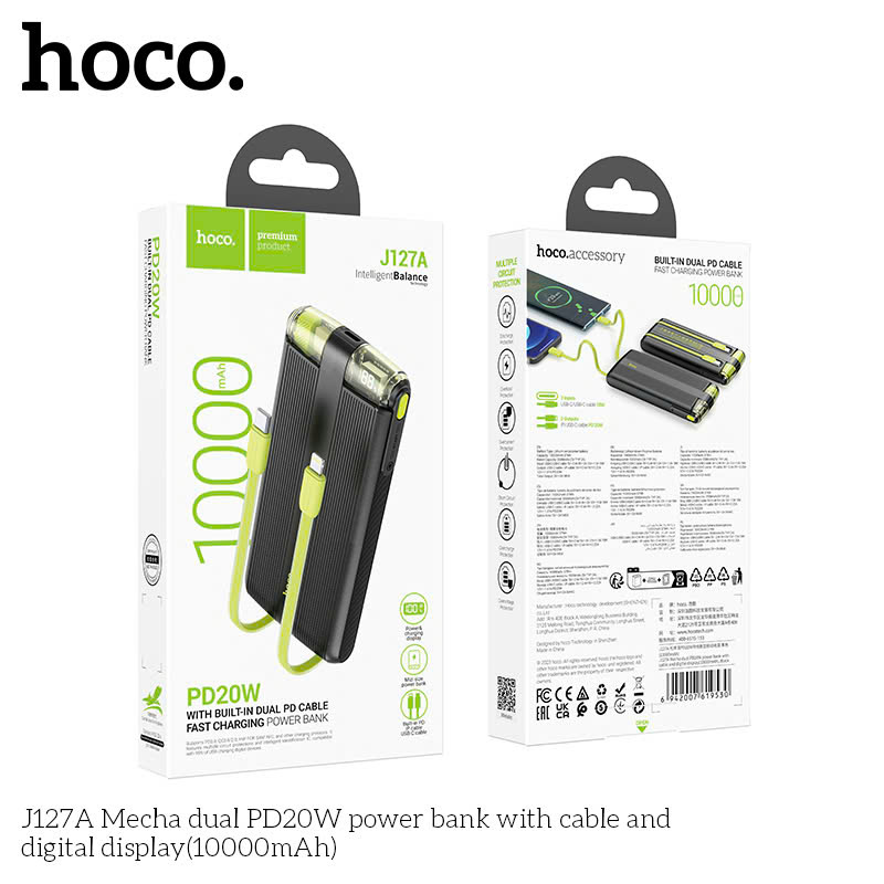 Sạc Dự Phòng Hoco J127A 10000mAh