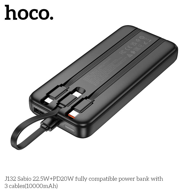 bán buôn Sạc Dự Phòng Hoco J132 10000mAh