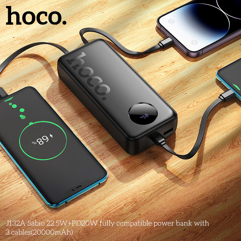 bán buôn Sạc Dự Phòng Hoco J132A 20000mAh