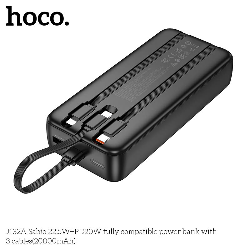 Sạc Dự Phòng Hoco J132A 20000mAh giá sỉ