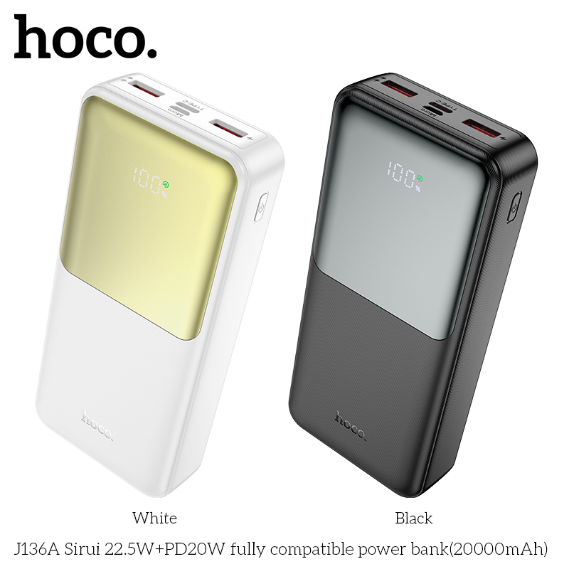 Sạc Dự Phòng Hoco J136A 20000mAh giá tốt