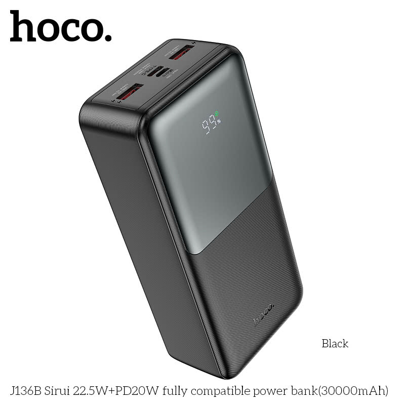 bán sỉ Sạc Dự Phòng Hoco J136B 30000mAh