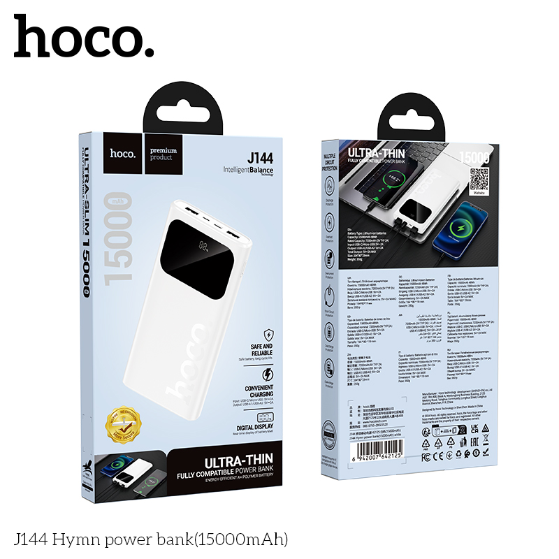 Sạc Dự Phòng Hoco J144 15000mAh giá tốt