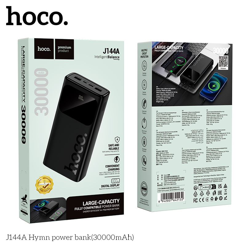 Sạc Dự Phòng Hoco J144A 30000mAh